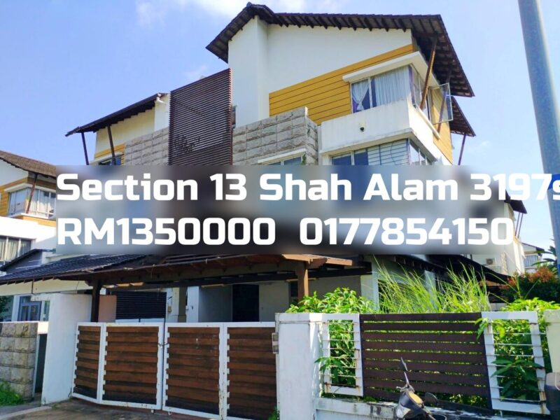 Section 13 Shah Alam