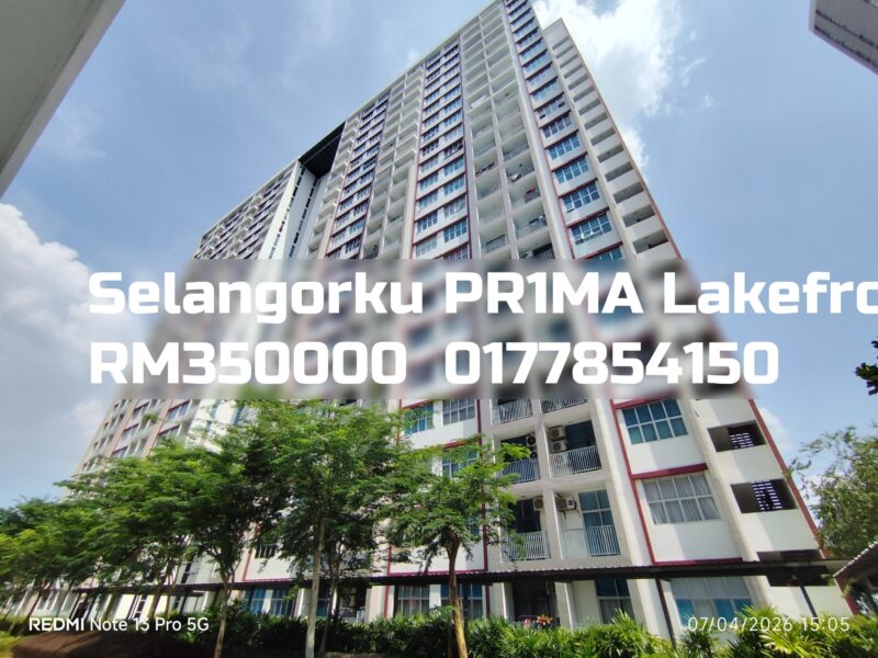 Selangorku PR1MA Lakefront Homes